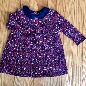 baby GAP Floral Tunic Dress Size 18-24M